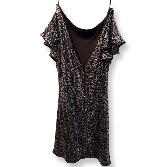 JESSICA HOWARD Black Sequin Dress - Picture 5 of 7